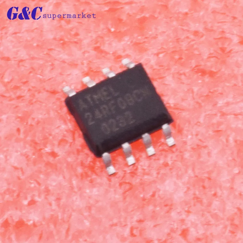 5/10PCS AT24RF08CN-10SC AT24RF08CN 8SOIC EEPROM ATMEL IC Encapsulation US diy electronics | Электронные компоненты и
