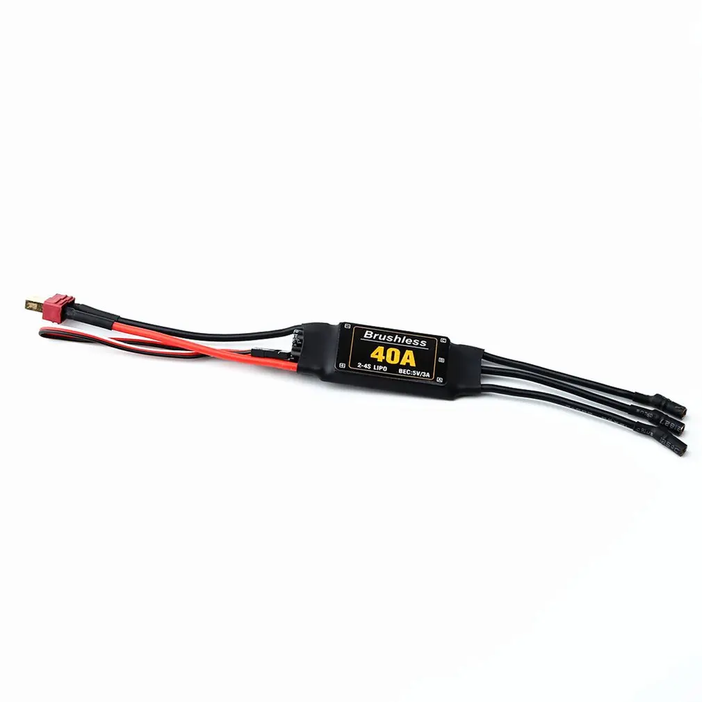 30A 40A Brushless Motor For Remote Control Aircraft Quadcopter Drone Model Brushless Esc Yellow 3.5Mm Banana Head T Plug Welded
30A 40A Brushless Motor For Remote Control Aircraft Quadcopter Drone Model Brushless Esc Yellow 3.5Mm Banana Head T Plug Welded