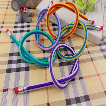 5 pcs Colorful Soft Pencil With Eraser HB Magic Flexible Standard Pencils Decompression Gift For Children School Stationery A4
5 pcs Colorful Soft Pencil With Eraser HB Magic Flexible Standard Pencils Decompression Gift For Children School Stationery A4