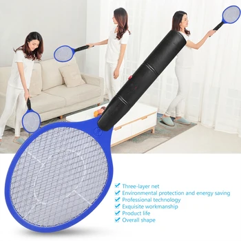 4 Color Electric Hand Held Bug Zapper Insect Fly Swatter Racket Portable Mosquitos Killer Pest Control For Bedroom Outdoor
4 Color Electric Hand Held Bug Zapper Insect Fly Swatter Racket Portable Mosquitos Killer Pest Control For Bedroom Outdoor
