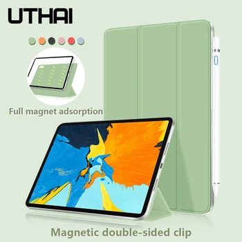 UTHAI E023 for ipad pro11 case 2020PU soft silicone flat frame double-sided clip magnetic non-slip bracket case
UTHAI E023 for ipad pro11 case 2020PU soft silicone flat frame double-sided clip magnetic non-slip bracket case