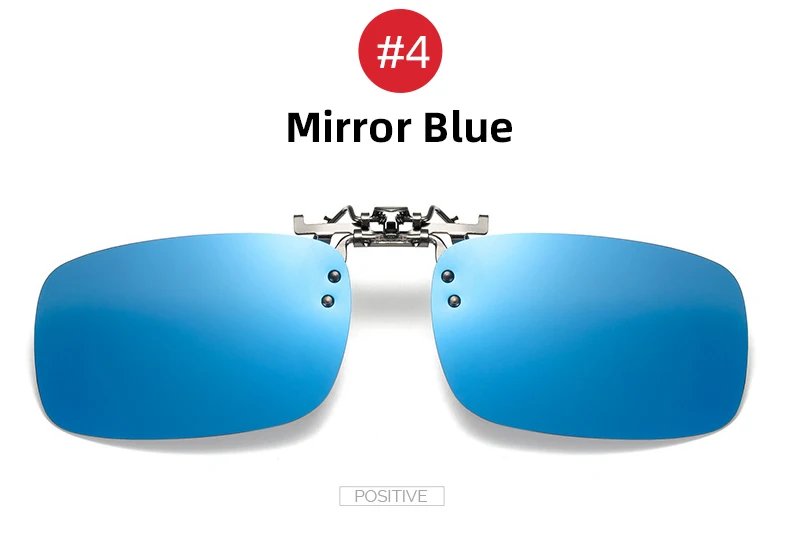 Clip on Sunglasses Men Polarized Lens with Metal Clips 40 H124852c0ef434ec7a2a9f3d0ab09c5e6N