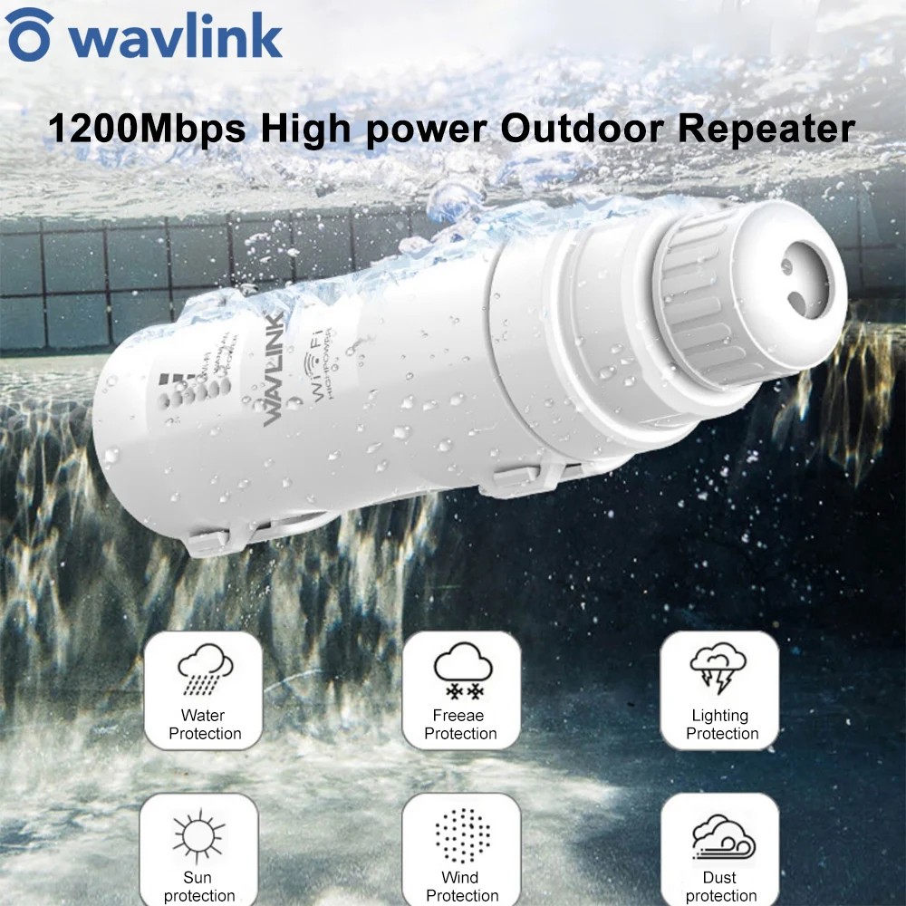 AC1200 High Power Outdoor WIFI AP/Range Extender/Router/WISP Wireless wifi Repeater Dual Dand 2.4G 5Ghz Long Range wifi Router
AC1200 High Power Outdoor WIFI AP/Range Extender/Router/WISP Wireless wifi Repeater Dual Dand 2.4G 5Ghz Long Range wifi Router