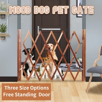 Retractable Dogs-Fence Safe-Guard Pine-Wood Fence Pet-Barrier Stretchable Pet Protection Wood Door Folding Dog-Gate
Retractable Dogs-Fence Safe-Guard Pine-Wood Fence Pet-Barrier Stretchable Pet Protection Wood Door Folding Dog-Gate