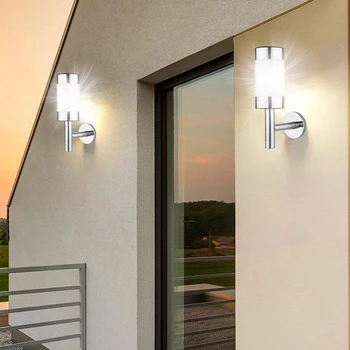 2PCS LED Solar Wall Light Stainless Steel Corridor Hanging Light Outdoor Garden Lighting Emergency Light Decorative Lighting
2PCS LED Solar Wall Light Stainless Steel Corridor Hanging Light Outdoor Garden Lighting Emergency Light Decorative Lighting
