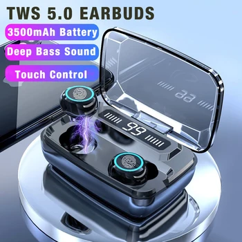 LYMOC 3500mAh HD Data LED Display Bluetooth Wireless Earphones Headphones Earbuds TWS Touch Control Sport Headset Noise Cancel
LYMOC 3500mAh HD Data LED Display Bluetooth Wireless Earphones Headphones Earbuds TWS Touch Control Sport Headset Noise Cancel