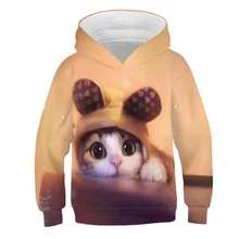 Fashion 3D Cat Hoodies 4-14Year Teen Girls Boys Print Sweatshirt Children Hoodie Loose Pullover Autumn Kids Clothes
Fashion 3D Cat Hoodies 4-14Year Teen Girls Boys Print Sweatshirt Children Hoodie Loose Pullover Autumn Kids Clothes