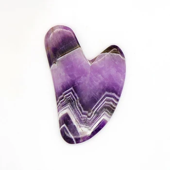 Amethyst Facial Massage Face Roller Gua Sha Tool Set Natural Jade stone Roller for promote facial blood circulation brauty tool
Amethyst Facial Massage Face Roller Gua Sha Tool Set Natural Jade stone Roller for promote facial blood circulation brauty tool