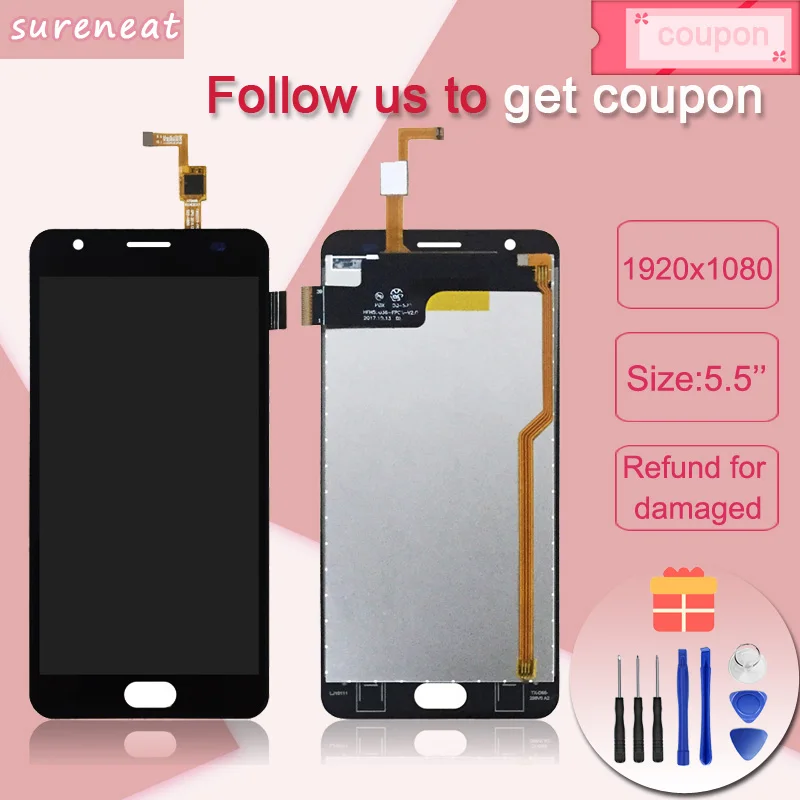 For Oukitel K6000 Plus LCD Display and Touch Screen 100% Tested Screen Digitizer Assembly Replacement
For Oukitel K6000 Plus LCD Display and Touch Screen 100% Tested Screen Digitizer Assembly Replacement