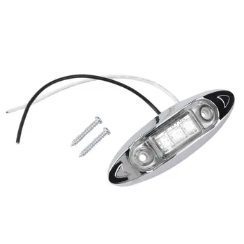 1 Pc Fish Shaped 3 Leds Clearance Side Marker 12V DC Trailer Van Turn Indicator Signal Lights Automobiles Direction Lamp
1 Pc Fish Shaped 3 Leds Clearance Side Marker 12V DC Trailer Van Turn Indicator Signal Lights Automobiles Direction Lamp