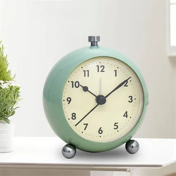 Creative Minimalist Alarm Clock Round Student Bedroom Bedside Silent Table Clock Mute Luminous Small Alarm Clock Home Decor 
Creative Minimalist Alarm Clock Round Student Bedroom Bedside Silent Table Clock Mute Luminous Small Alarm Clock Home Decor
