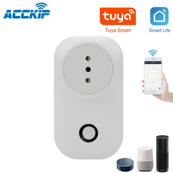 ACCKIP Italy Standard Wifi Smart Plug Tuya Smart 3 PIN Italy Plug Energy Monitoring Italy Socket with Mobile Remote Control
ACCKIP Italy Standard Wifi Smart Plug Tuya Smart 3 PIN Italy Plug Energy Monitoring Italy Socket with Mobile Remote Control