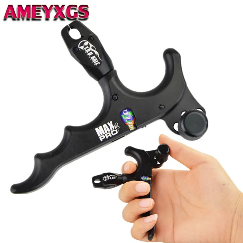Archery Compound Bow Release Aids Thumb Caliper Trigger 4 Finger Grip 360 Degree Automatic Outdoor Hunting Shooting Accessories
Archery Compound Bow Release Aids Thumb Caliper Trigger 4 Finger Grip 360 Degree Automatic Outdoor Hunting Shooting Accessories
