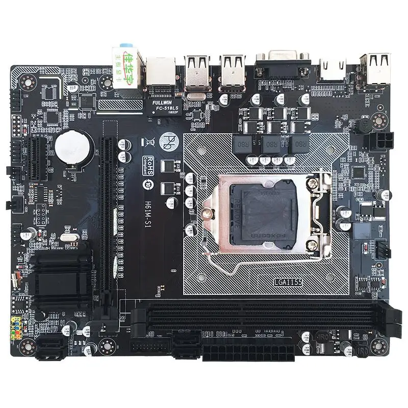 Настольная системная плата EastVita HGigabit LAN H61 материнская для компьютера LGA1155 разъем