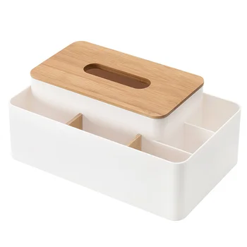 Multi-function Tissue Box Durable Sundries Storage Container Useful Paper Towel Organizer for Home Bar Office (White)
Multi-function Tissue Box Durable Sundries Storage Container Useful Paper Towel Organizer for Home Bar Office (White)