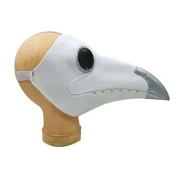 Steampunk Props Medieval Funny Beak Plague Doctor Face Cover Party Latex Accessories Elastic Headband Bird Halloween Cosplay 
Steampunk Props Medieval Funny Beak Plague Doctor Face Cover Party Latex Accessories Elastic Headband Bird Halloween Cosplay