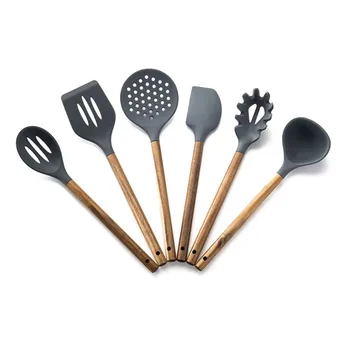 7 Pieces Silicone Kitchen Utensils Set Organizer And Appliances Set Non-stick Cookware Heat-Resistant Kitchen Tools
7 Pieces Silicone Kitchen Utensils Set Organizer And Appliances Set Non-stick Cookware Heat-Resistant Kitchen Tools