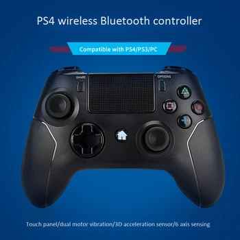 Wireless Controller for PS4 Bluetooth Gamepad with Press Panel Joypad Dual Vibration 3.5mm o Mini LED Indicator
Wireless Controller for PS4 Bluetooth Gamepad with Press Panel Joypad Dual Vibration 3.5mm o Mini LED Indicator