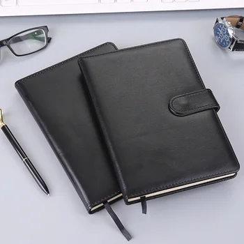 1 Pcs Leather Notebook High Quality Business Meeting Diary Book Black Stationery Thick Notebook K1486 K
1 Pcs Leather Notebook High Quality Business Meeting Diary Book Black Stationery Thick Notebook K1486 K