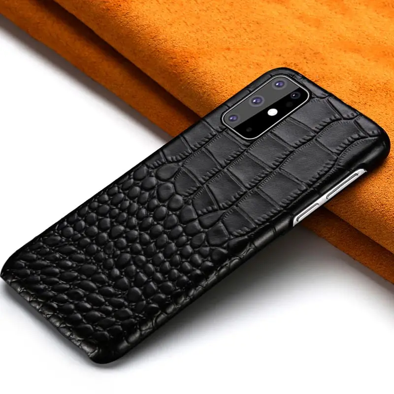 

LANGSIDI Genuine Leather phone case for Samsung Galaxy s20 ultra s20+ A50 A51 A71 note 10 S10 plus s7 edge A7 A8 2018 back Cover