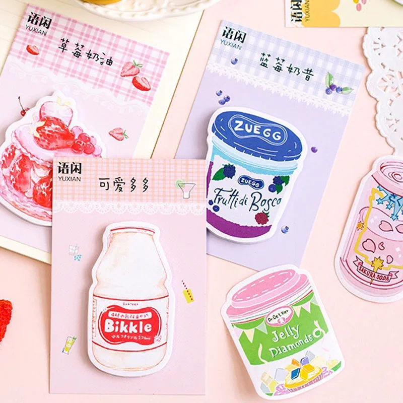 30 Pages Summer Style Fruit Yogurt Cake Sticky Note Memo Pad Notepad Student Stationery
30 Pages Summer Style Fruit Yogurt Cake Sticky Note Memo Pad Notepad Student Stationery