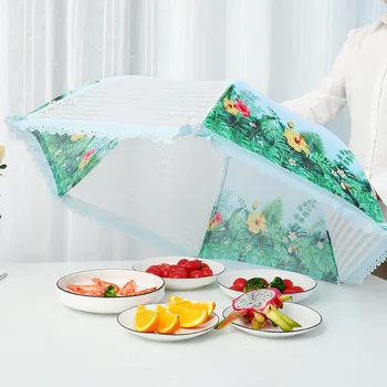 Foldable Anti-fly Umbrella Shape Meal Cover Home Decor Leftover Food Household Dust-proof Table Cover Kitchen Gadget Tool LA669
Foldable Anti-fly Umbrella Shape Meal Cover Home Decor Leftover Food Household Dust-proof Table Cover Kitchen Gadget Tool LA669
