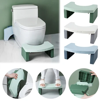 U-Shaped Foldable Toilet Squatting Stool Non-slip Toilet Foot tool Anti Constipation Stools Portable Step for Bathroom Foot seat
U-Shaped Foldable Toilet Squatting Stool Non-slip Toilet Foot tool Anti Constipation Stools Portable Step for Bathroom Foot seat