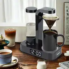 Automatic Coffee Machine American Drip Coffee Maker w/ Clock Display Kitchen Coffee Tools expresso coffee machine AU Plug 220V
Automatic Coffee Machine American Drip Coffee Maker w/ Clock Display Kitchen Coffee Tools expresso coffee machine AU Plug 220V