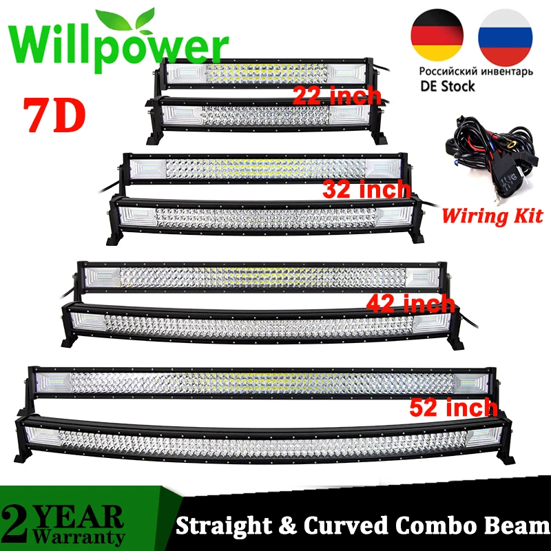 Willpower 22 32 42 50 52'' Inch Straight Curved Led Light Bar Led car light offroad driving Fog Lamp Truck 4x4 ATV UTV 12V 24V
Willpower 22 32 42 50 52'' Inch Straight Curved Led Light Bar Led car light offroad driving Fog Lamp Truck 4x4 ATV UTV 12V 24V