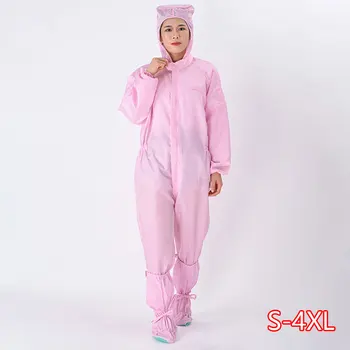 Anti-static clothing workshop dust-proof clean clothing anti-static overalls hooded overalls protective clothing
Anti-static clothing workshop dust-proof clean clothing anti-static overalls hooded overalls protective clothing