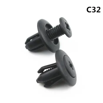 Car Styling 8mm Car Plastic Screw fasteners for Hyundai Car Bumper Mudguard Fastener Fixing Clips Auto Accessories C32
Car Styling 8mm Car Plastic Screw fasteners for Hyundai Car Bumper Mudguard Fastener Fixing Clips Auto Accessories C32