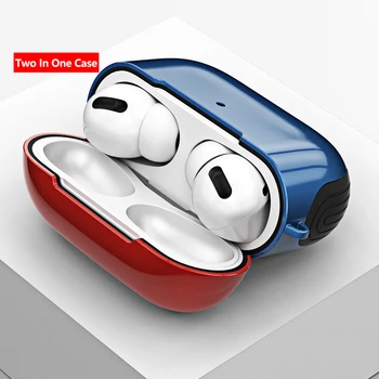 Luxury Smooth Hard Case For Airpods Pro Case Cover Funda Coque For Apple Air Pods Airpot Pro Case Charging Blue Black For Man 
Luxury Smooth Hard Case For Airpods Pro Case Cover Funda Coque For Apple Air Pods Airpot Pro Case Charging Blue Black For Man