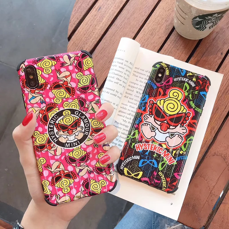 Japan hystericmini Anti-fall Suitcase soft silicon phone case for iphone 6 S 7 7plus 8 8plus X XR XS max Super cute cover coque
Japan hystericmini Anti-fall Suitcase soft silicon phone case for iphone 6 S 7 7plus 8 8plus X XR XS max Super cute cover coque