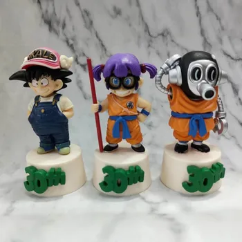 3pcs/set DRAGON BALL Z Anime action figures Son Goku Kakarotto Super Saiyan Toriyama Akira Dr. Slump Dolls Model Kids toys Cute
3pcs/set DRAGON BALL Z Anime action figures Son Goku Kakarotto Super Saiyan Toriyama Akira Dr. Slump Dolls Model Kids toys Cute