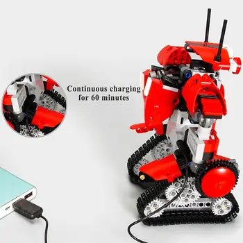 1Set 1Set DIY Building Block Robot App Controlled Toy Educational Electric RC Robot Bricks Toys Intelligent Charging Gift for
1Set 1Set DIY Building Block Robot App Controlled Toy Educational Electric RC Robot Bricks Toys Intelligent Charging Gift for