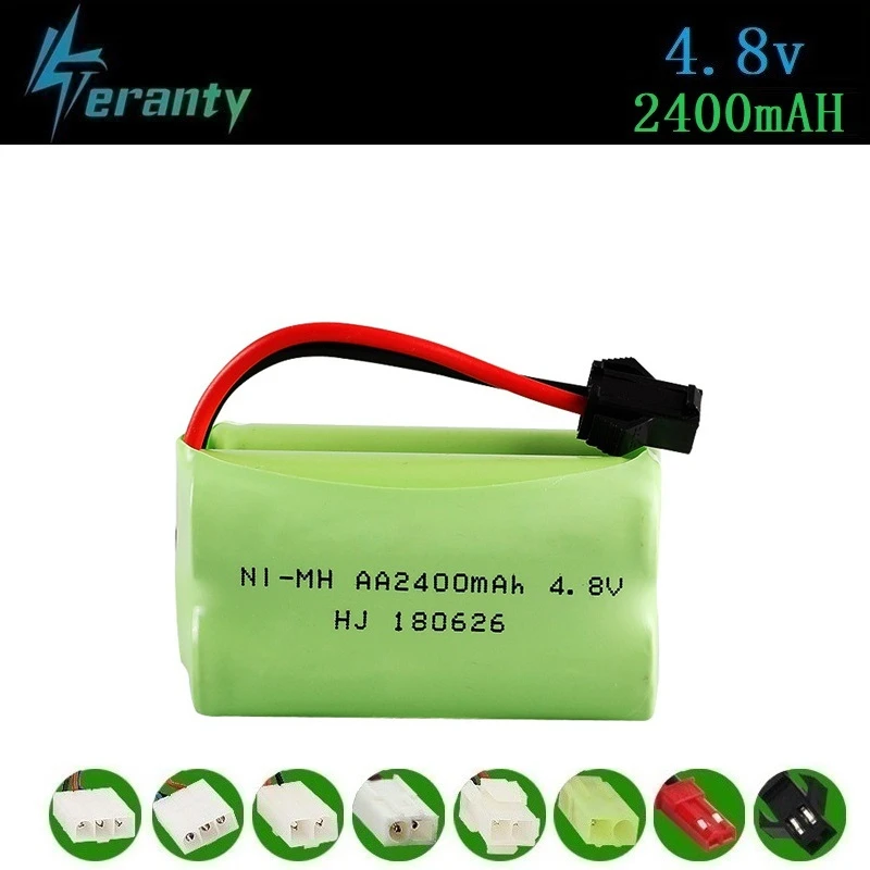 ( T Model ) 4.8v 2400mah NiMH Battery For Rc toys Cars Tanks Robots Boats Guns 4.8v Rechargeable Battery 4*AA Battery Pack 1Pcs
( T Model ) 4.8v 2400mah NiMH Battery For Rc toys Cars Tanks Robots Boats Guns 4.8v Rechargeable Battery 4*AA Battery Pack 1Pcs