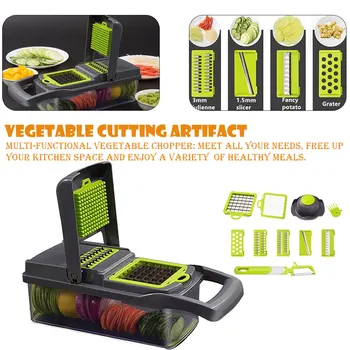 Multi-functional Vegetable Fruits Tool Potato Masher Ricer Vegetable Slicer Peeler Cutter Carrot Shredder Grater 4 IN 1 Function
Multi-functional Vegetable Fruits Tool Potato Masher Ricer Vegetable Slicer Peeler Cutter Carrot Shredder Grater 4 IN 1 Function