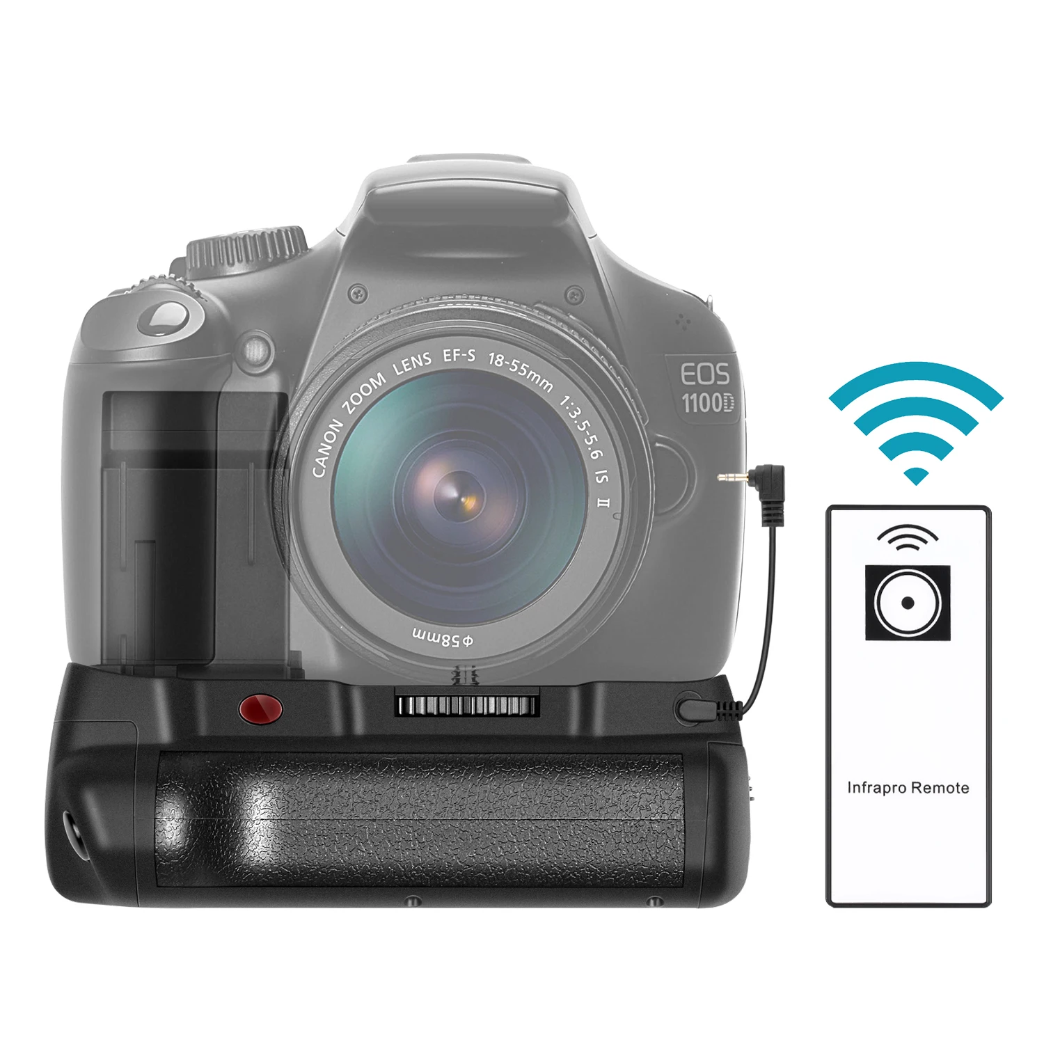 Neewer IR Control Vertical Battery Grip Work with LP-E10 Battery for Canon 1100D 1200D 1300D/Rebel T3 T5 T6 SLR Digital Camera
Neewer IR Control Vertical Battery Grip Work with LP-E10 Battery for Canon 1100D 1200D 1300D/Rebel T3 T5 T6 SLR Digital Camera