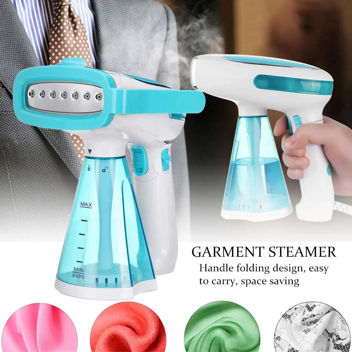 Fabric Steam Garment-Steamer Clothing Iron Brush Ironing-Machine Vertical Fast-Heat Handheld Garment Steamer
Fabric Steam Garment-Steamer Clothing Iron Brush Ironing-Machine Vertical Fast-Heat Handheld Garment Steamer