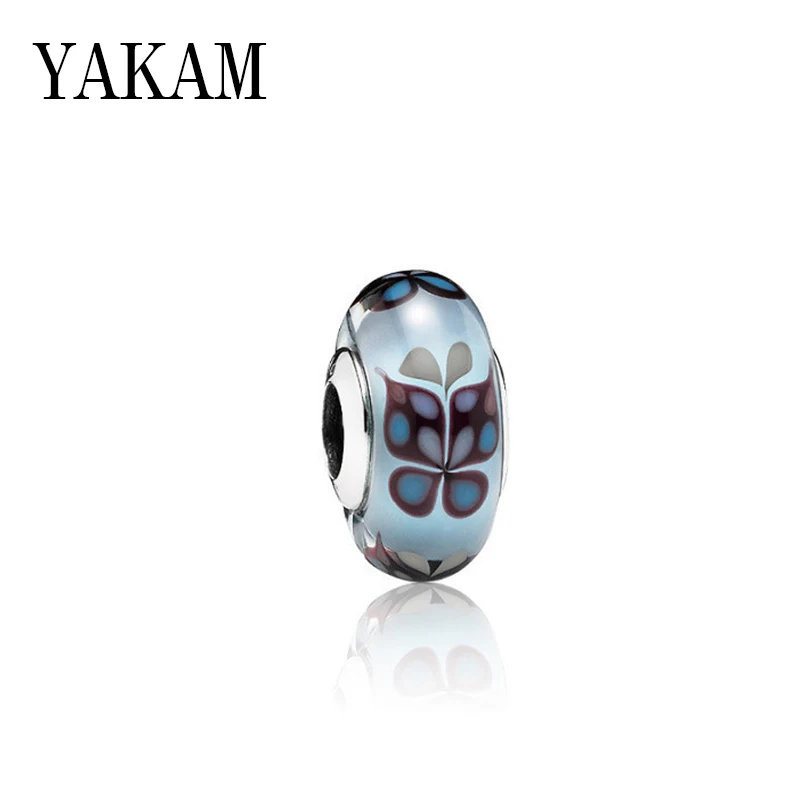 Colorful Flower Butterfly Bead Fit Original Pandora Charms Bracelet Cute Insect Beads Men Pulseiras Female Jewelry Romantic Gift
Colorful Flower Butterfly Bead Fit Original Pandora Charms Bracelet Cute Insect Beads Men Pulseiras Female Jewelry Romantic Gift