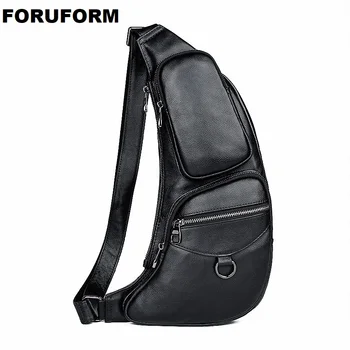 New Men Genuine Leather Crossbody Bags Cowhide Casual Riding Sling Shoulder Messenger Bag Chest Day Back Pack
New Men Genuine Leather Crossbody Bags Cowhide Casual Riding Sling Shoulder Messenger Bag Chest Day Back Pack