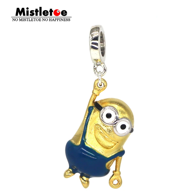 Mistletoe 925 Sterling Silver Cartoon Dangle Charm European Jewelry 
Mistletoe 925 Sterling Silver Cartoon Dangle Charm European Jewelry