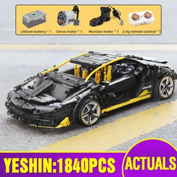 1:12 Technic Car Model The MOC-39933 APP Motorized Centenario LP770-4 Roadster Assembly Car Building Blocks Kids Christmas Toys
1:12 Technic Car Model The MOC-39933 APP Motorized Centenario LP770-4 Roadster Assembly Car Building Blocks Kids Christmas Toys