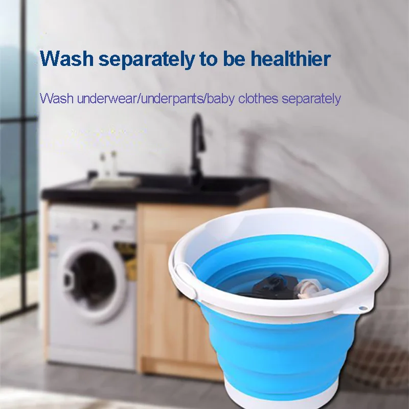 Portable Mini Washing Machine Ultrasonic Turbo Automatic Electric Roller Foldable Bucket Shape Baby Clothes Clean Washing Tool
Portable Mini Washing Machine Ultrasonic Turbo Automatic Electric Roller Foldable Bucket Shape Baby Clothes Clean Washing Tool
