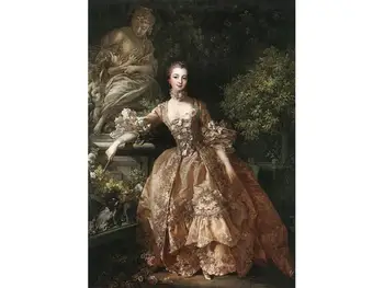 Hand Painted Art Paintings by Teachers - Portrait of Marquise de Pompadour Francois Boucher Rococo - Oil Painting on Canvas
Hand Painted Art Paintings by Teachers - Portrait of Marquise de Pompadour Francois Boucher Rococo - Oil Painting on Canvas