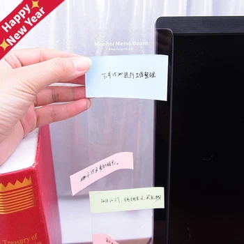 Computer Moniter Side Memo Pad Board Card Holder Note Board Transparent Plastic Adhesive Board
Computer Moniter Side Memo Pad Board Card Holder Note Board Transparent Plastic Adhesive Board