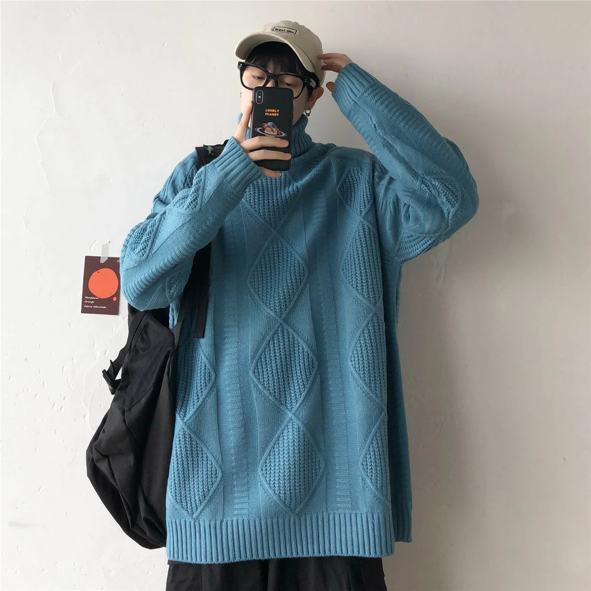 2019 Winter Men's Round Neck Coats Cashmere Sweaters Casual Pullover Loose Keep Warm Woolen Knitting Turtleneck Plus Size M-XL
2019 Winter Men's Round Neck Coats Cashmere Sweaters Casual Pullover Loose Keep Warm Woolen Knitting Turtleneck Plus Size M-XL