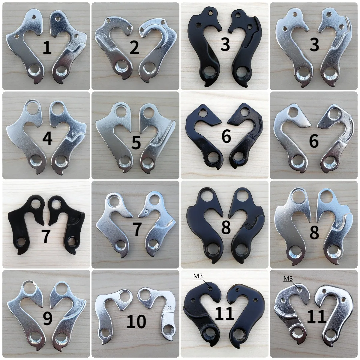 1 pc bicycle parts Bike Rear Derailleur Hanger Rear Gear Mech Derailleur Hanger Gear Hanger mech dropout fit for some Merida