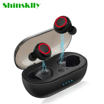 TWS Wireless Bluetooth Earphone 5.0 Mini Wireless Headphones Sports Earbuds In-ear Waterproof Gaming Headset with Mic for Xiaomi
TWS Wireless Bluetooth Earphone 5.0 Mini Wireless Headphones Sports Earbuds In-ear Waterproof Gaming Headset with Mic for Xiaomi