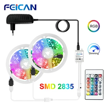 LED Strip Light 10M RGB LED Light Strip 12V Backlight RGB Tape Remote Control LED Tape Dimmable Neon Ribbon Ambilight
LED Strip Light 10M RGB LED Light Strip 12V Backlight RGB Tape Remote Control LED Tape Dimmable Neon Ribbon Ambilight